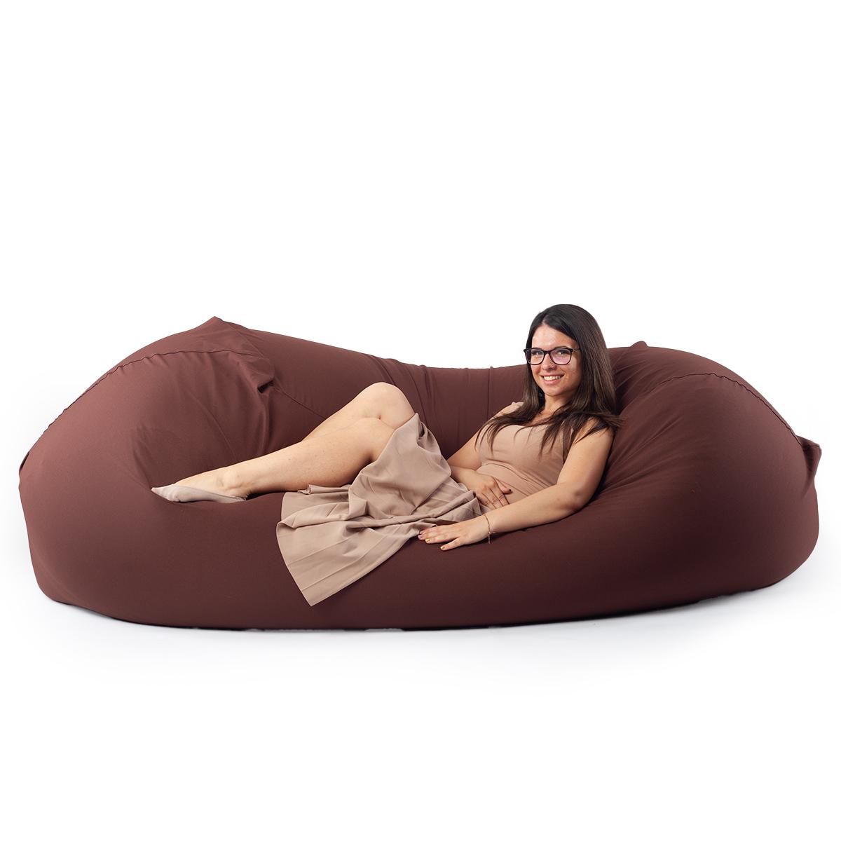 Barna Relax Babzsák Kanapé